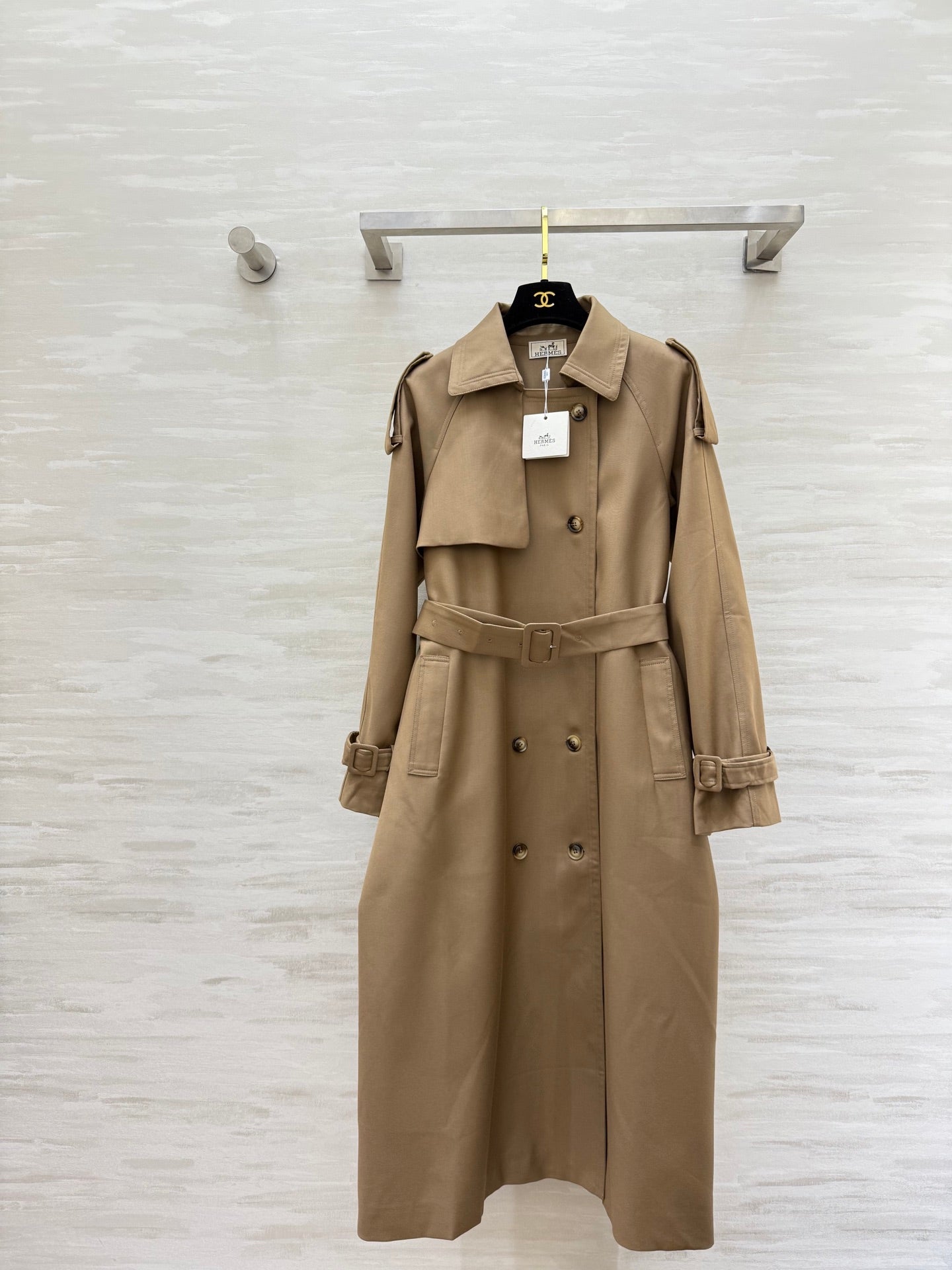 HERMES 25S LONG COAT 386