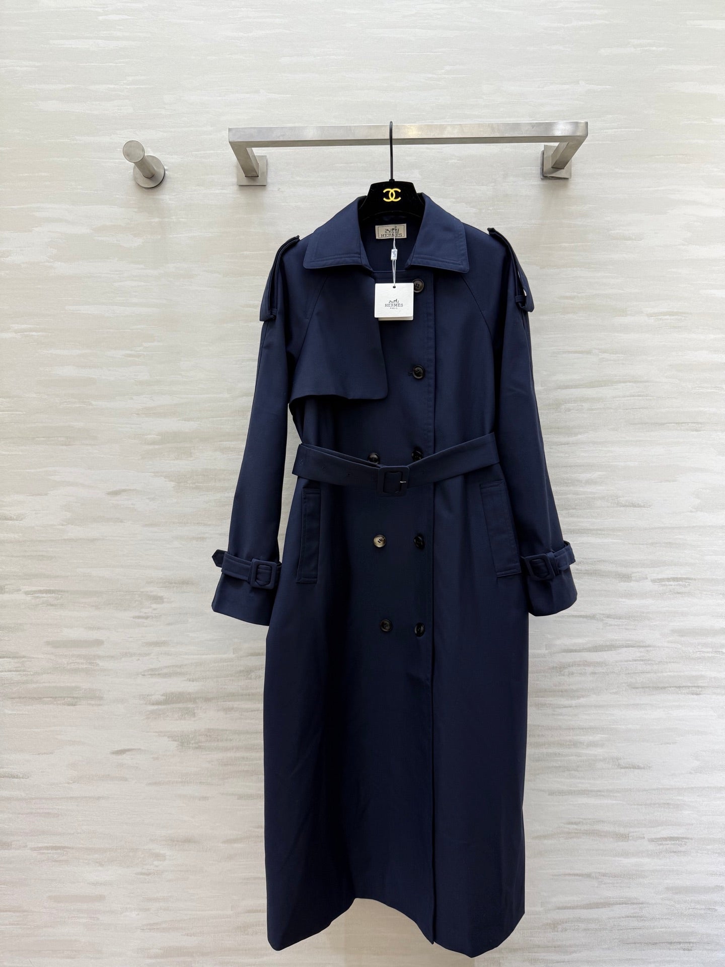 HERMES 25S LONG COAT 387