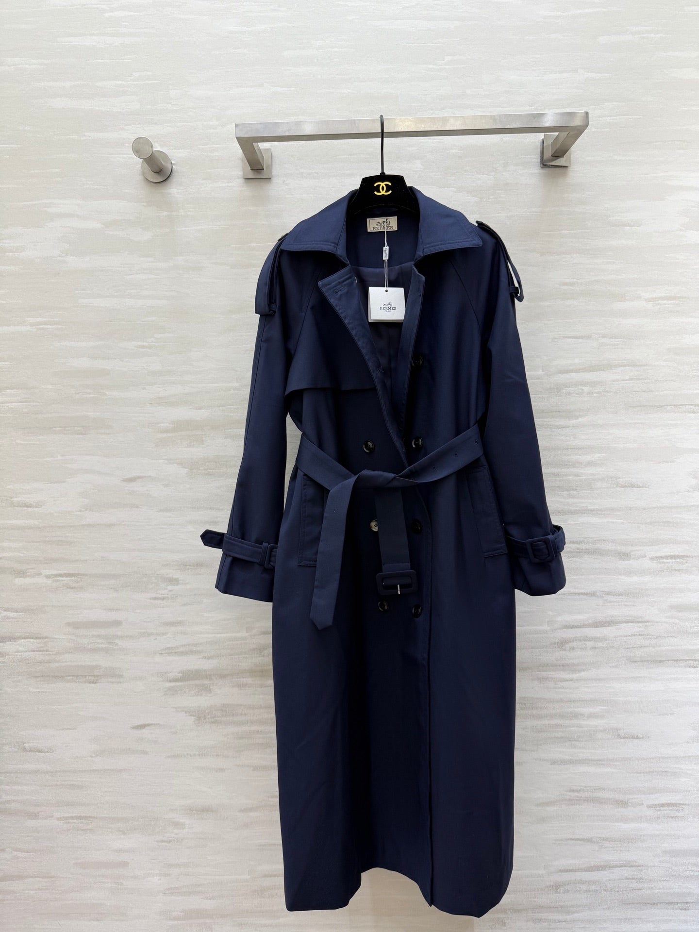 HERMES 25S LONG COAT 387