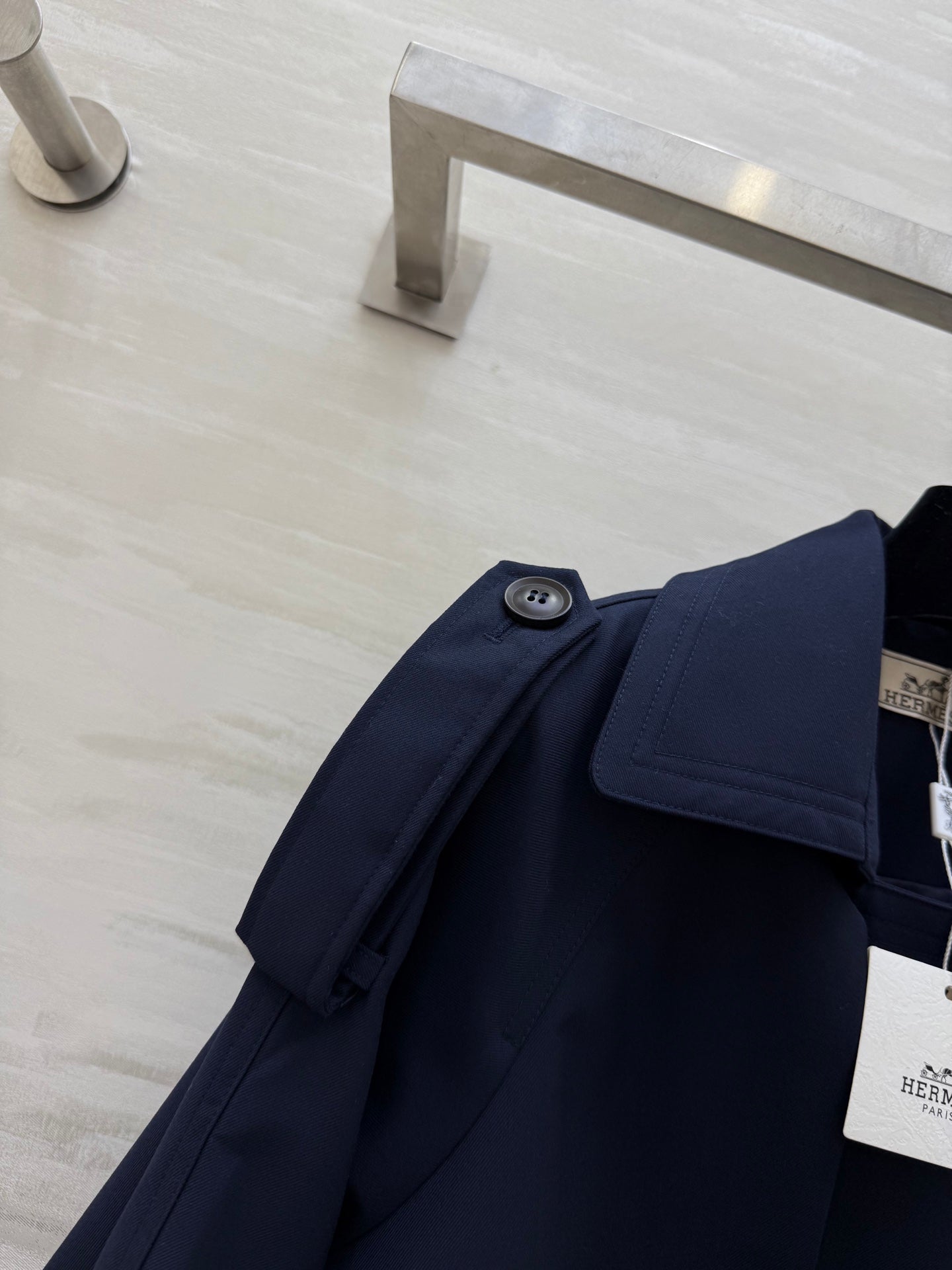 HERMES 25S LONG COAT 387