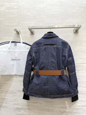 MONCLER 25S DENIM DOWN JACKET 344