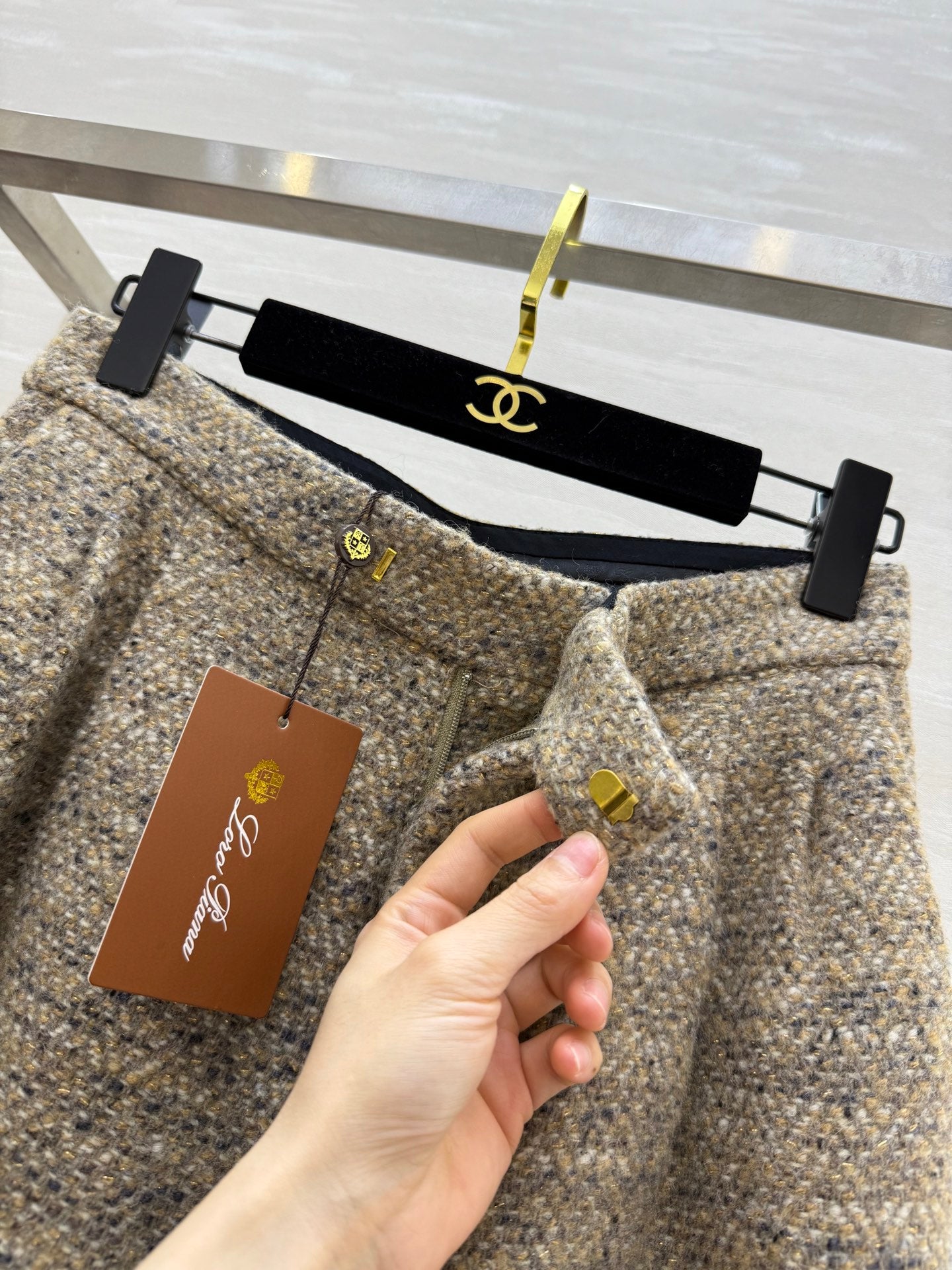 LP 26S WIDE-LEG WOOL PANTS 578