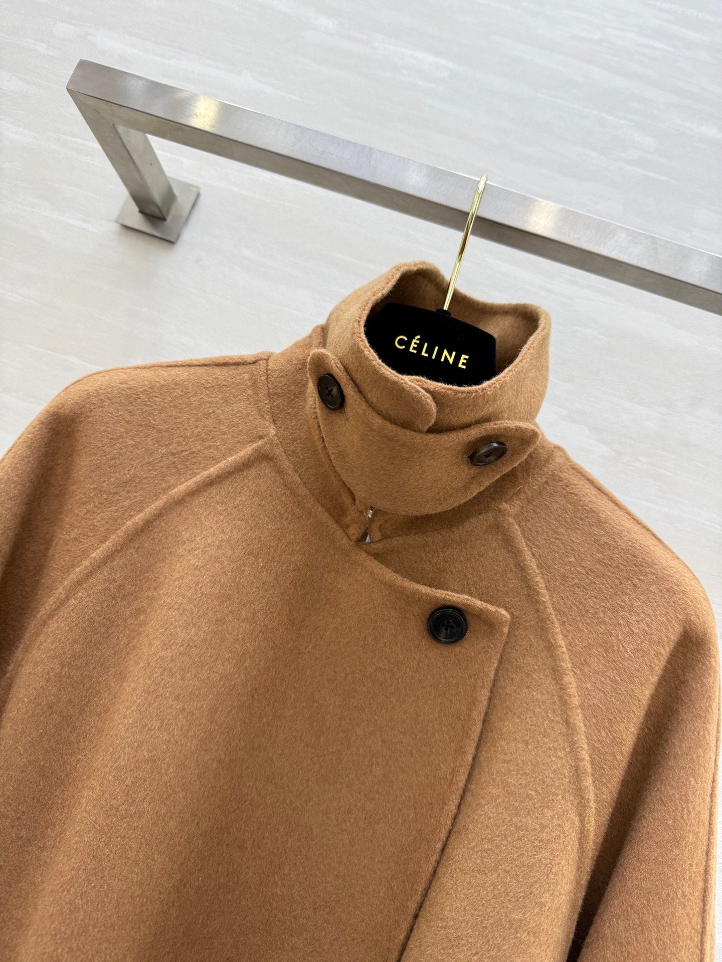 CELINE 26S LONG WOOL COAT 784306