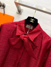 HERMES 26S SHIRT AND WIDE LEG PANTS SET 591