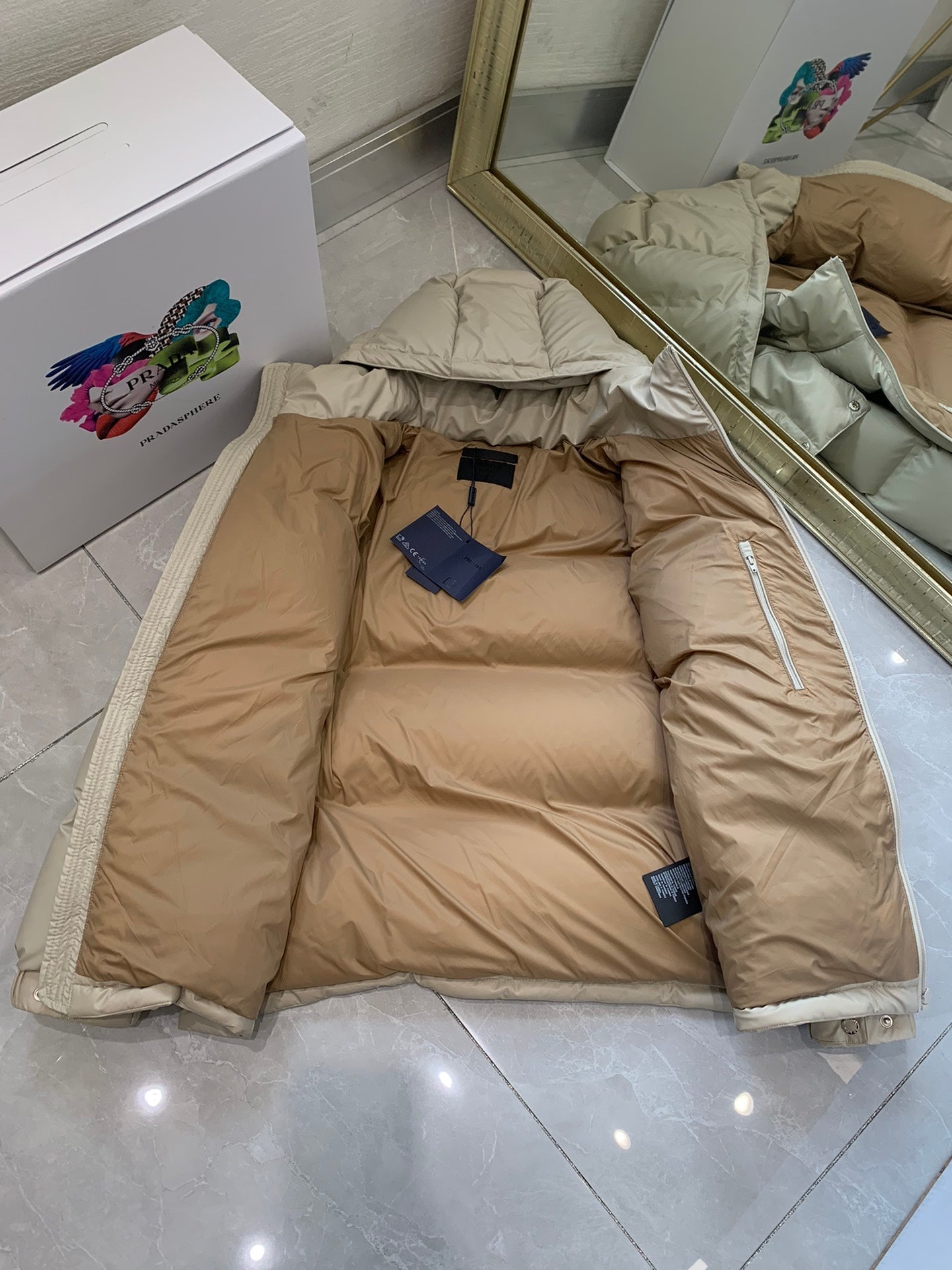 PRADA PUFFER JACKET STYLE 9