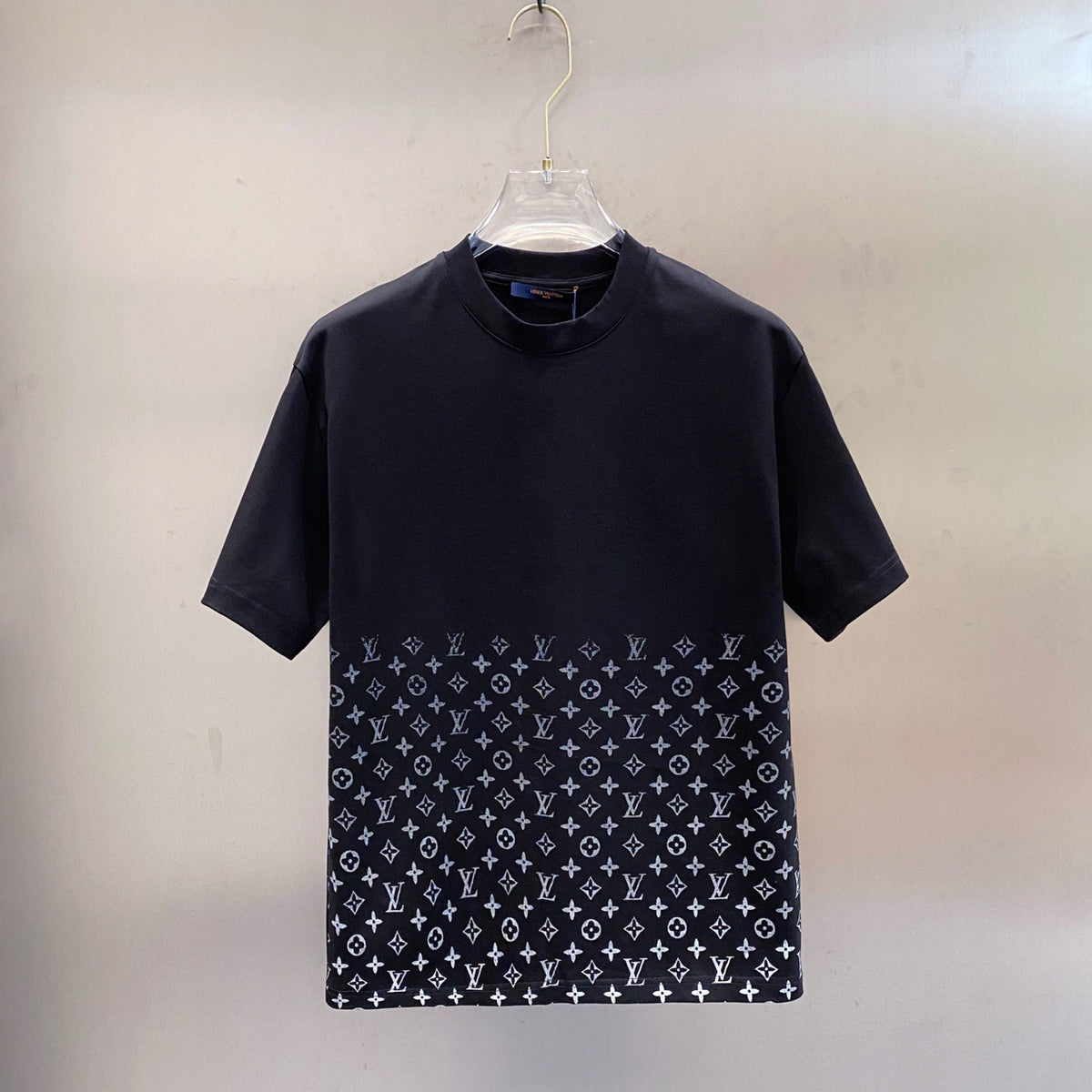LV MONOGRAM T-SHIRT BLACK COTTON 238824