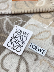 LOEWE 25S SCARF 170 IN CASHMERE WOOL 740405