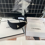 BLACK SILK AND FABRIC HAIRBAND 410877