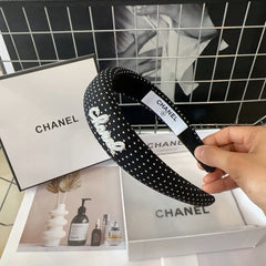 BLACK FABRIC HAIRBAND 423658