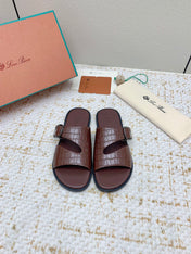 SANDALS IN WHITE SNAKE EMBOSSED CALFSKIN