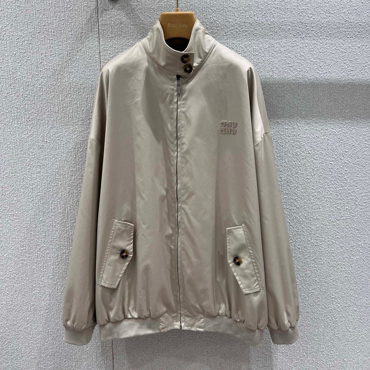 MIUMIU OVERSIZED BOMBER JACKET 268903