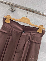 MIUMIU DRAWSTRING TROUSERS STYLE 7