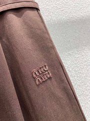 MIUMIU DRAWSTRING TROUSERS STYLE 7