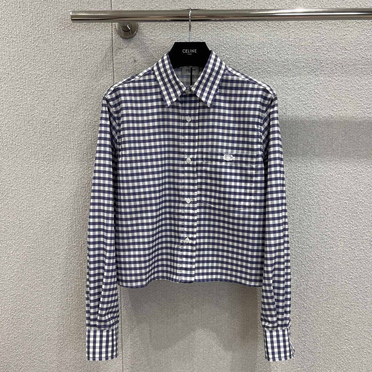 CELINE 25S CHECKED SHIRT 0012