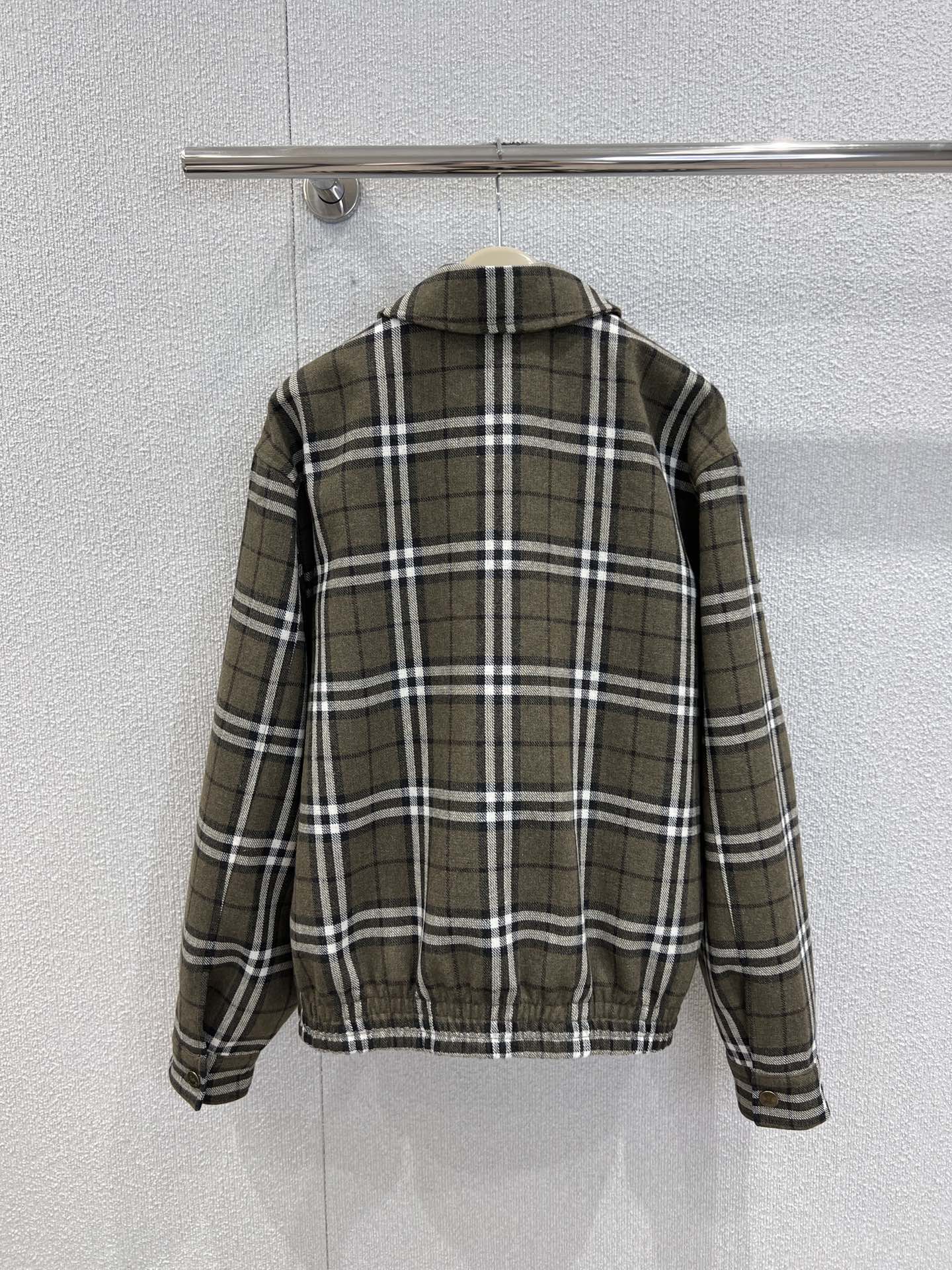BURBERRY 25S PLAID JACKET 0017