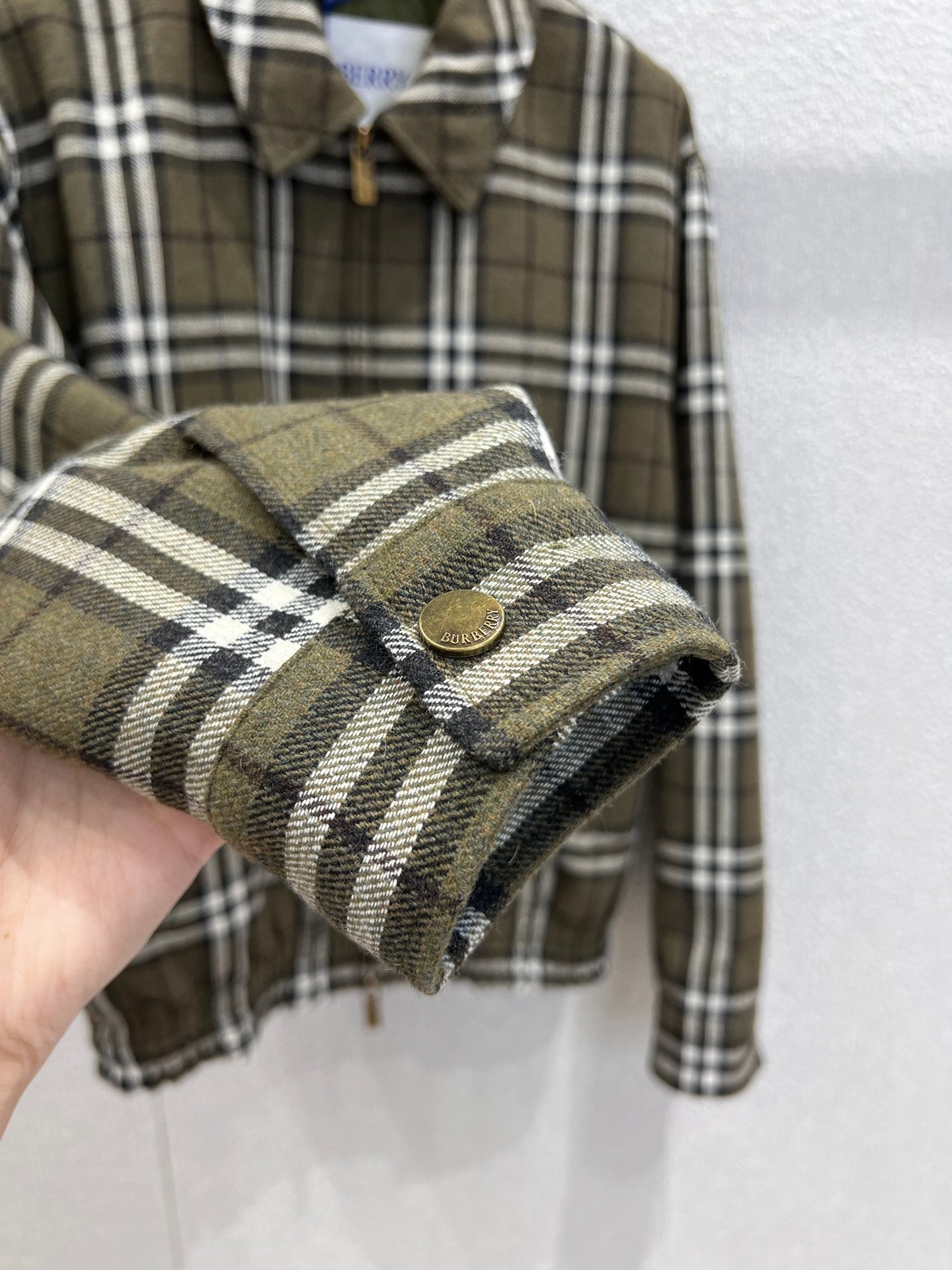 BURBERRY 25S PLAID JACKET 0017