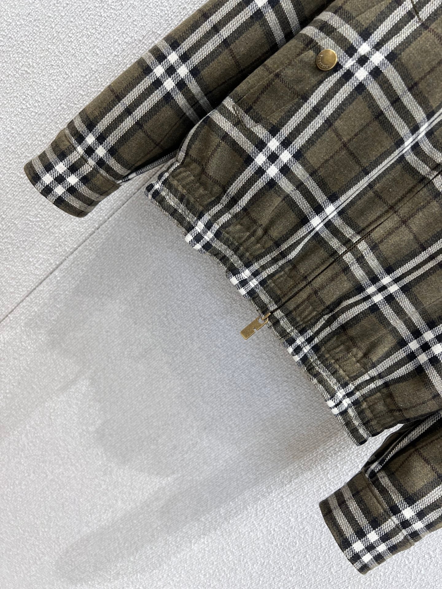 BURBERRY 25S PLAID JACKET 0017