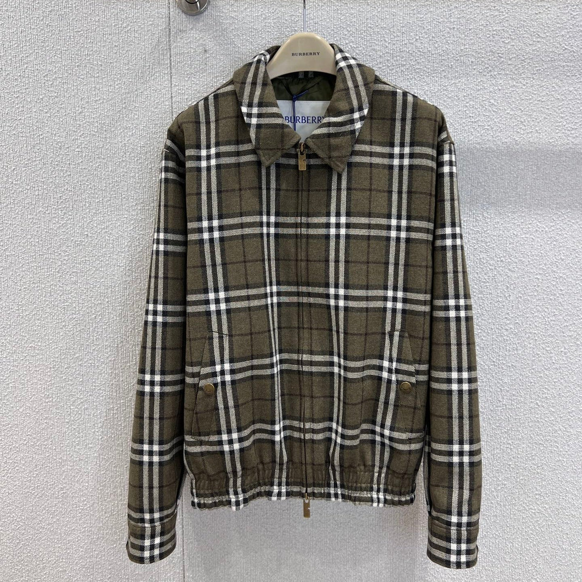 BURBERRY 25S PLAID JACKET 0017