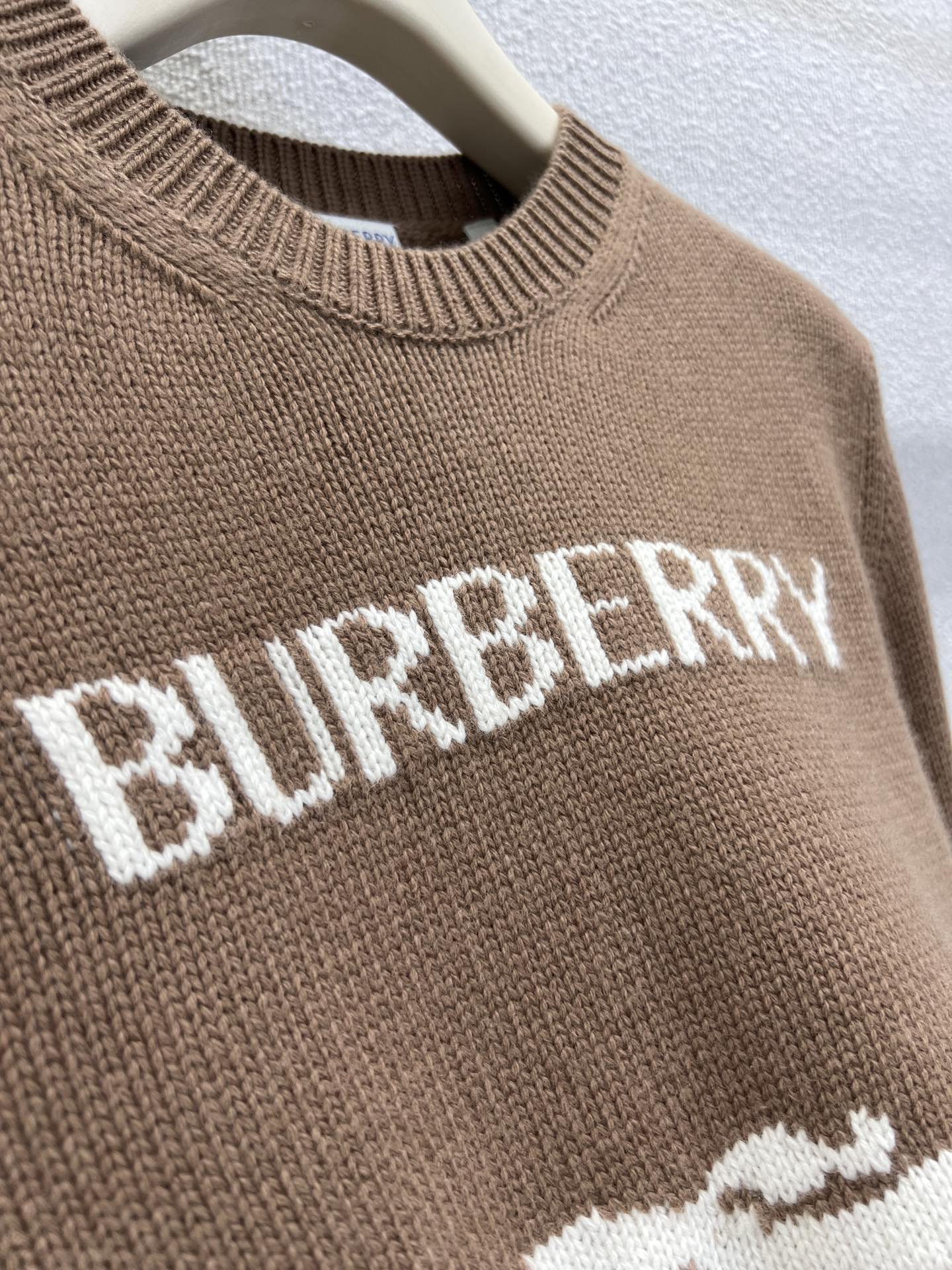 BURBERRY 25S KNITTED SWEATER 0021