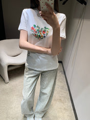 DIOR 26S SHORT-SLEEVE CREW NECK T-SHIRT 940