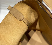 HERMES 25S IN THE LOOP 18 IN LIGHT CARAMEL CALFSKIN SILVER HARDWARE