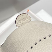 MINI NEO 18 EVELYNE BAG IN GREY GRAINED CALFSKIN