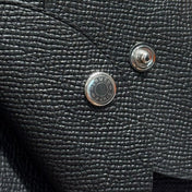 CALVI DUO COMPACT CARD HOLDER IN BLACK EPSOM CALFSKIN