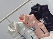 MONCLER 25S DOWN VEST IN BLACK 032