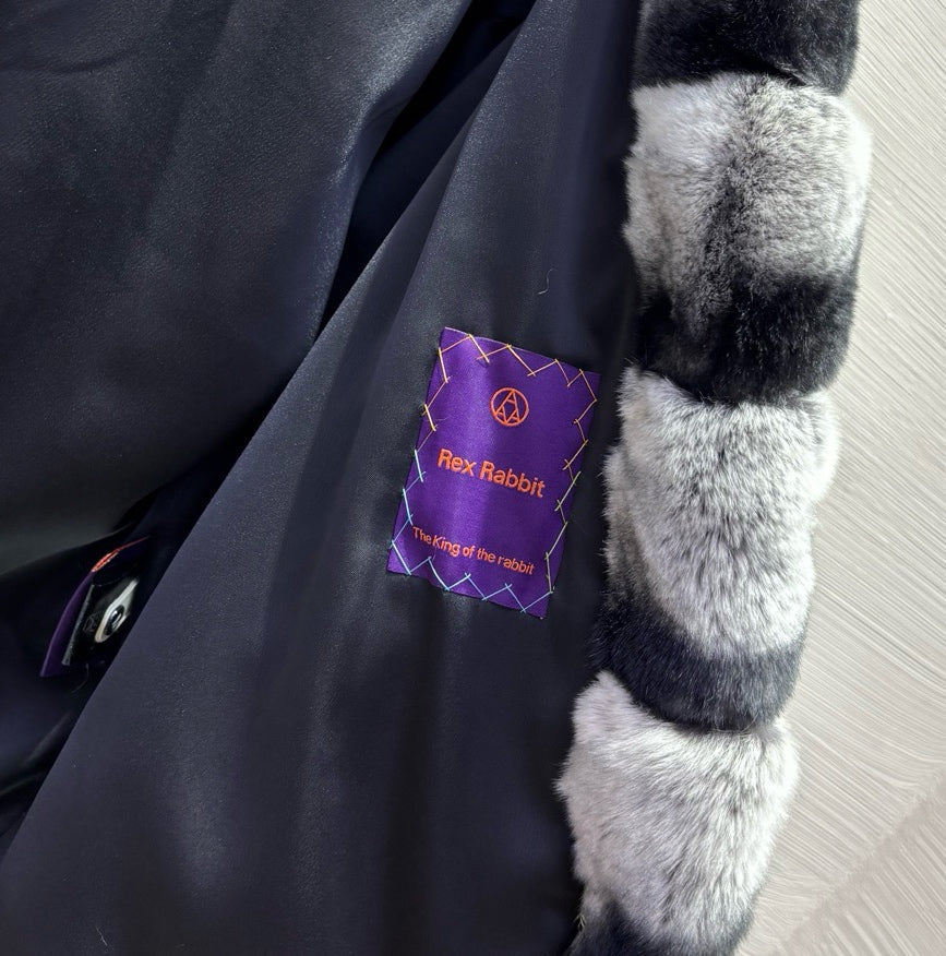 MAX MARA 25S V-NECK FUR COAT 155