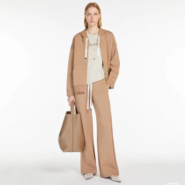 MAX MARA 25S HOODIE AND SWEATPANTS SET 140