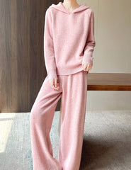 MAX MARA 25S HOODED KNIT SET 136