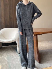 MAX MARA 25S HOODED KNIT SET 135