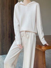 MAX MARA 25S HOODED KNIT SET 138