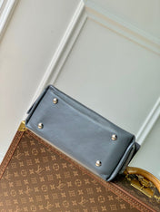 CARRYALL CARGO VIBE PM 33.5 IN GREY LAMBSKIN BROWN MONOGRAM TAG