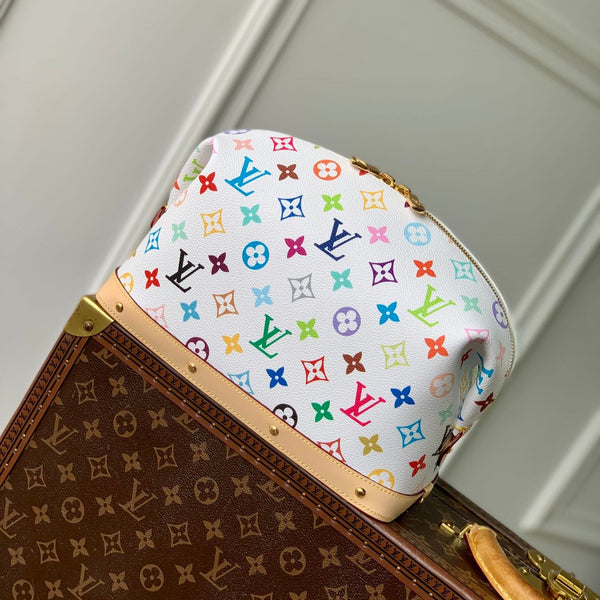 COSMETIC POUCH GM 27 IN MULTICOLOR MONOGRAM CANVAS