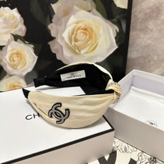 WHITE SILK HEADBAND 168591
