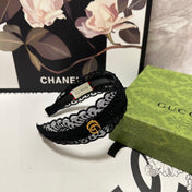 HAIRBAND IN BLACK LACE 295830