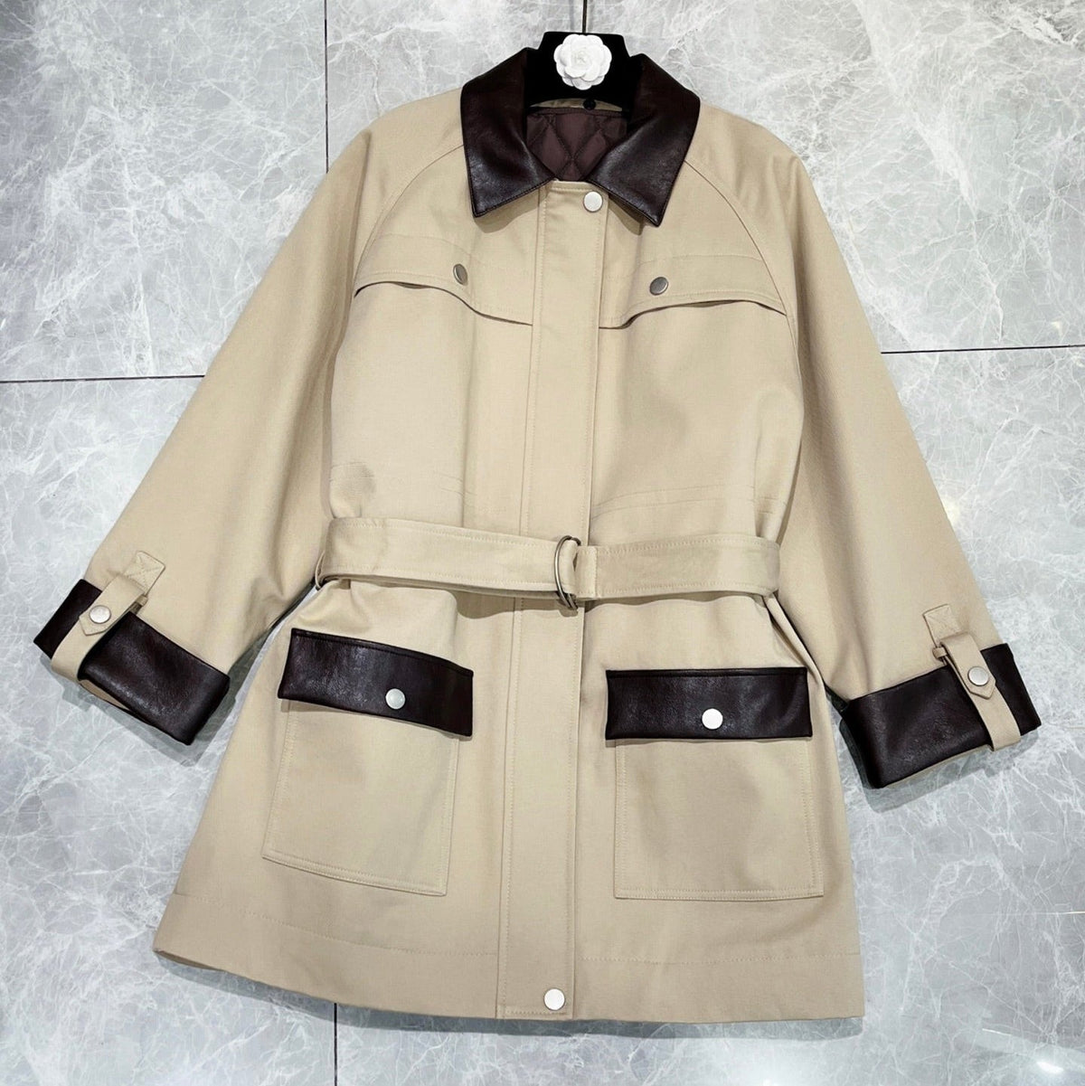 HERMES 25S SHEEPSKIN COAT 236