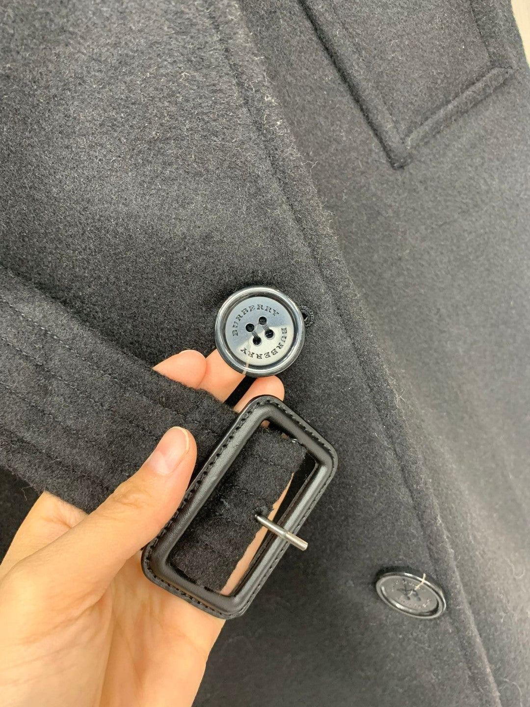 BURBERRY 25S CASHMERE COAT 0058