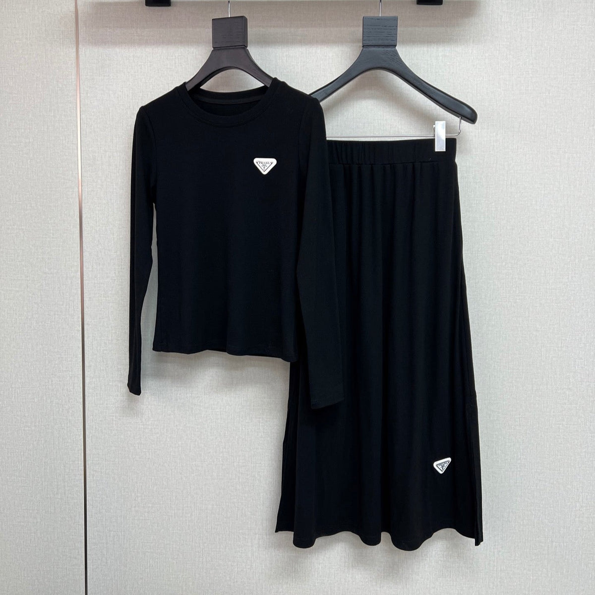 PRADA TOP AND SKIRT SET STYLE 47