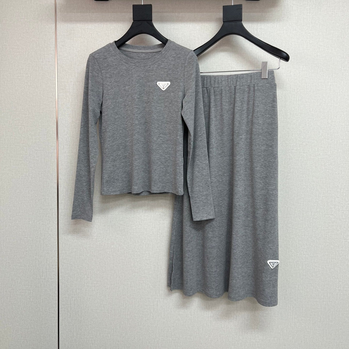 PRADA TOP AND SKIRT SET STYLE 46