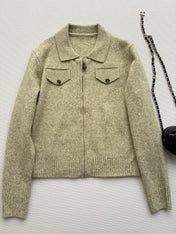 LP 26S ZIP-UP KNIT JACKET 506