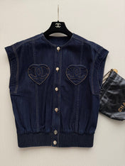 CHANEL 26S DENIM VEST STYLE 1041