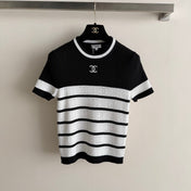 CHANEL 26S SHORT-SLEEVE SWEATER STYLE 1037