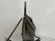 RODEO MEDIUM BAG 35 IN KHAKI GREEN SMOOTH CALFSKIN SILVER HARDWARE