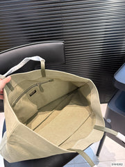 LARGE TOTE BAG 38 IN BAJA WHITE RE-NYLON