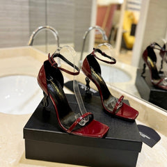 SL OPYUM SANDALS 105 JAM POLISHED CALFSKIN