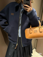 MIUMIU ZIP-UP FLEECE JACKET STYLE 10