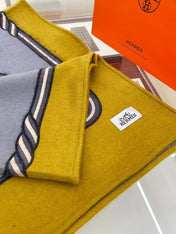 BLANKET 180 CM IN COLORFUL LAMBSWOOL AND CASHMERE 256061