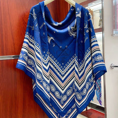 TATOUAGES MARINS BANDANA SHAWL 135 CM COLORFUL 385443